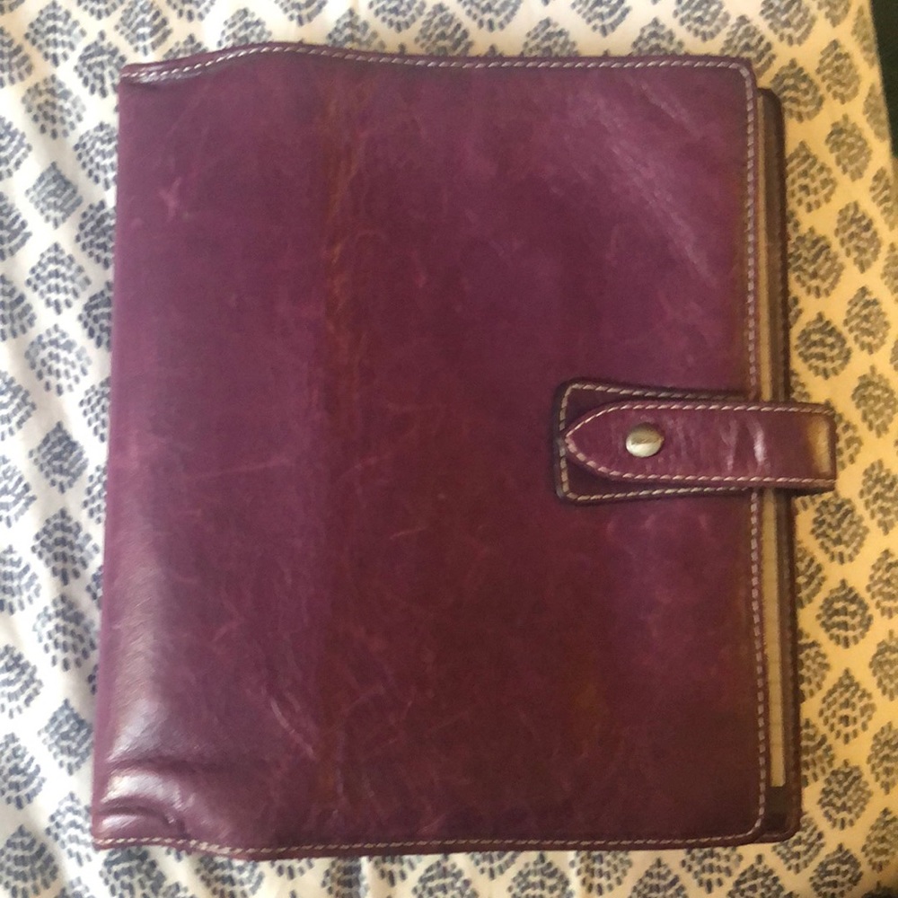 Filofax Malden A5 binder - used